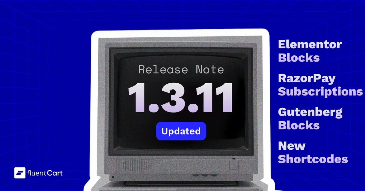 FluentCart tweet media