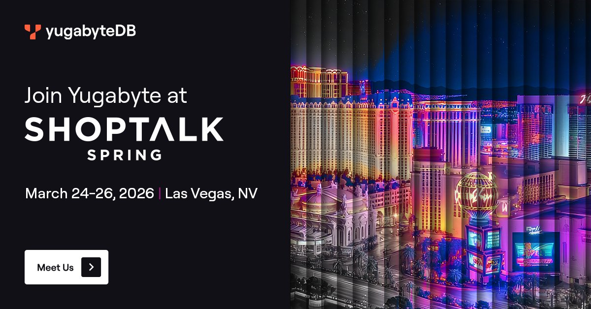 YugabyteDB tweet media