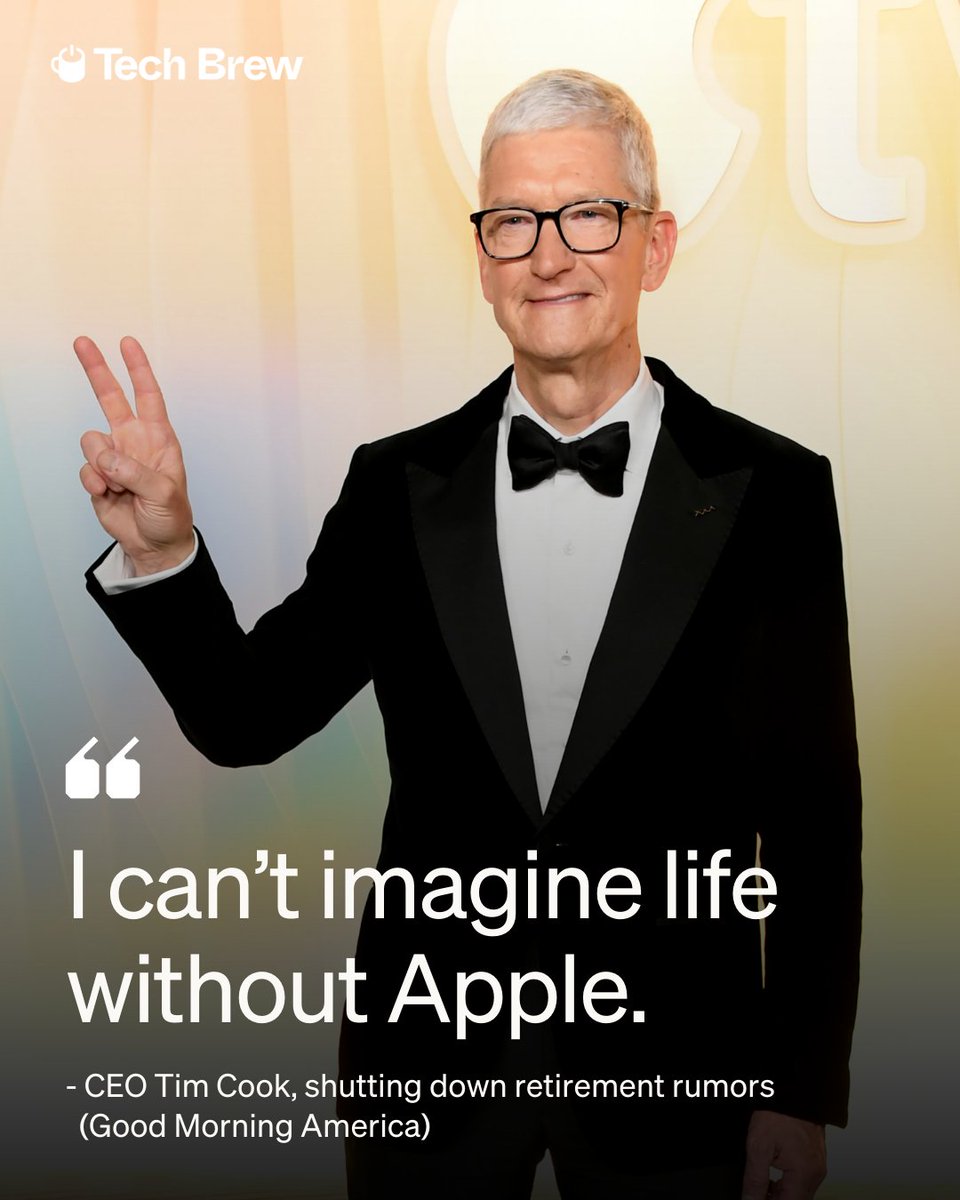 Tech Brew ☕ tweet media