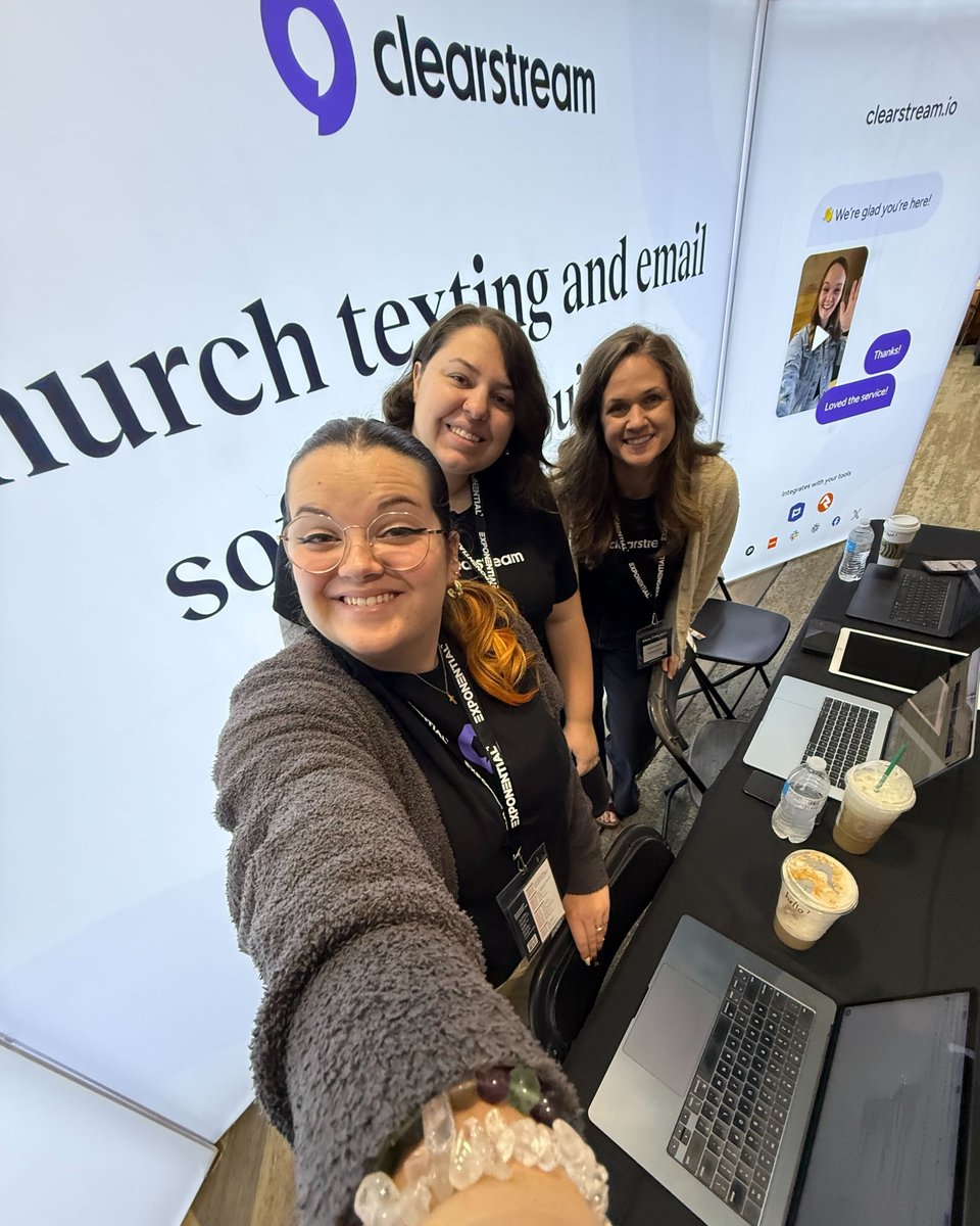 clearstream_io's tweet photo. Come see us at @exponentialus in Orlando this week 🤗 https://t.co/ZWxcLGsNt1