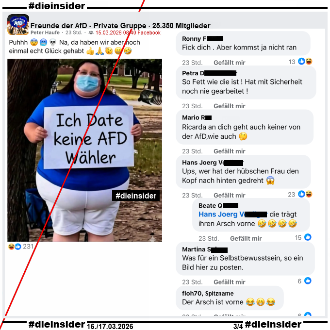Die_Insider's tweet image. Wenn man KI-Bilder generieren und teilen muss, um seine Frauenfeindlichkeit und seinen Hass rauszurotzen!
 
#LautGegenNazis #NiemalsAfD #AfDVerbot
#Antifaschismus #GemeinsamGegenHass #DieInsider