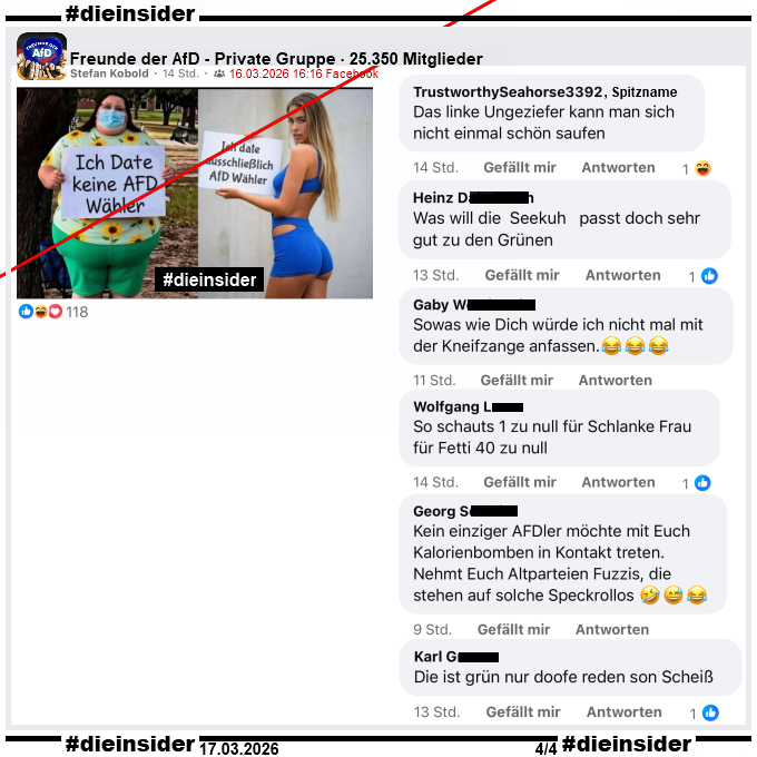 Die_Insider's tweet image. Wenn man KI-Bilder generieren und teilen muss, um seine Frauenfeindlichkeit und seinen Hass rauszurotzen!
 
#LautGegenNazis #NiemalsAfD #AfDVerbot
#Antifaschismus #GemeinsamGegenHass #DieInsider