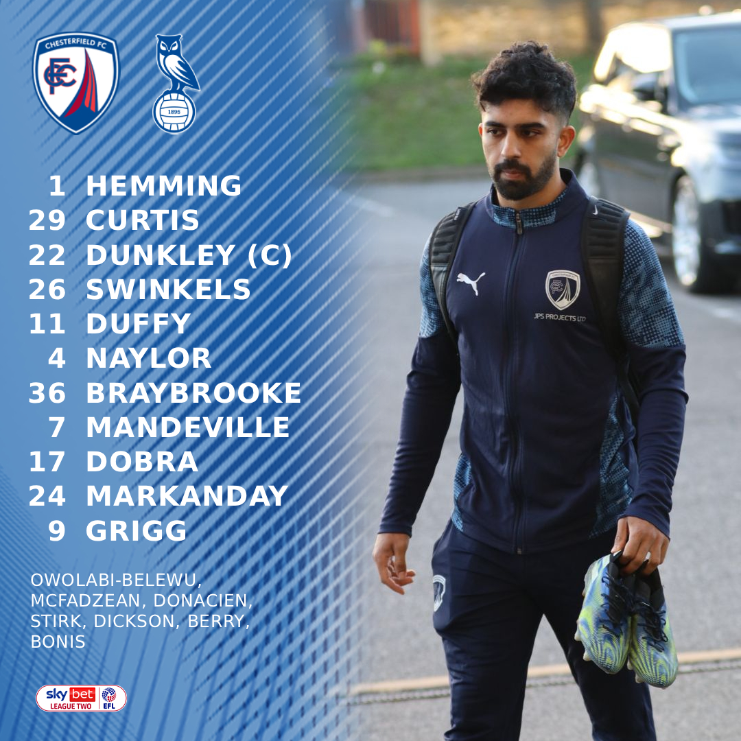 Chesterfield FC tweet media