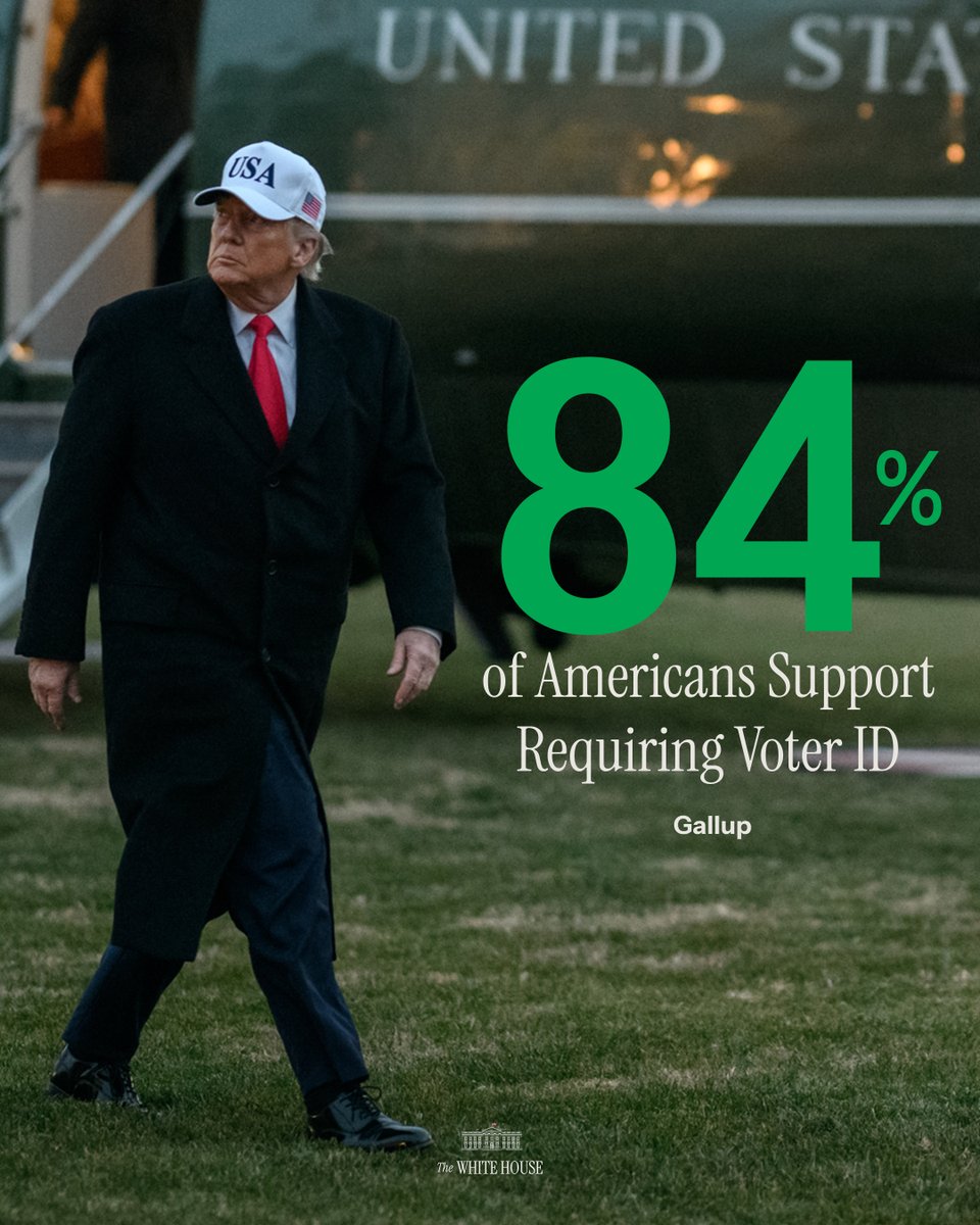 The White House tweet media