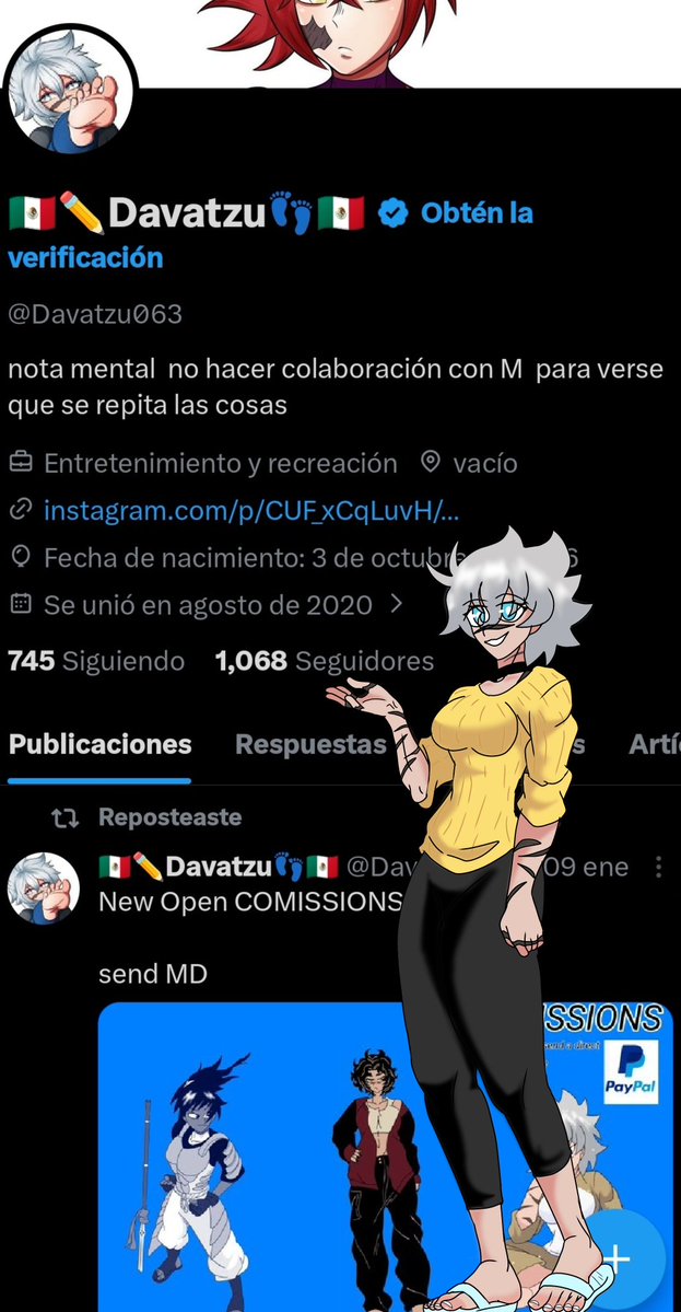 🇲🇽✏️Davatzu👣🇲🇽 tweet media