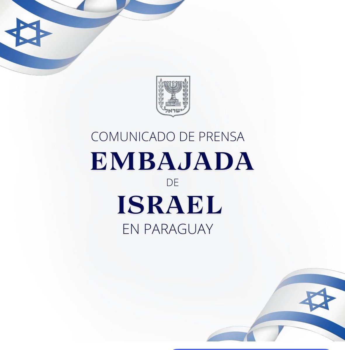 Embajada de Israel en Paraguay tweet media