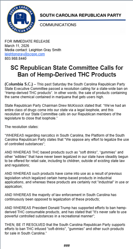 South Carolina Republican Party tweet media