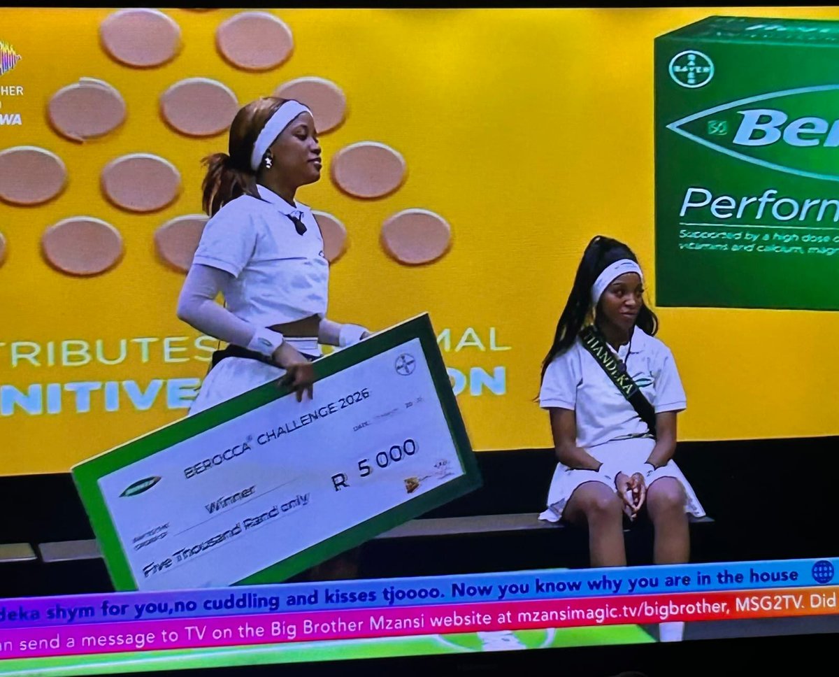 Operation thatha zonke. Richest housemate in the house. Road to 2 million.

Vote for Didi.

#BBMansiS6 #BBMzansiS6 #BBMzansi6 #Bazozwa #BazozwaS6 #BBMzansi #Didi