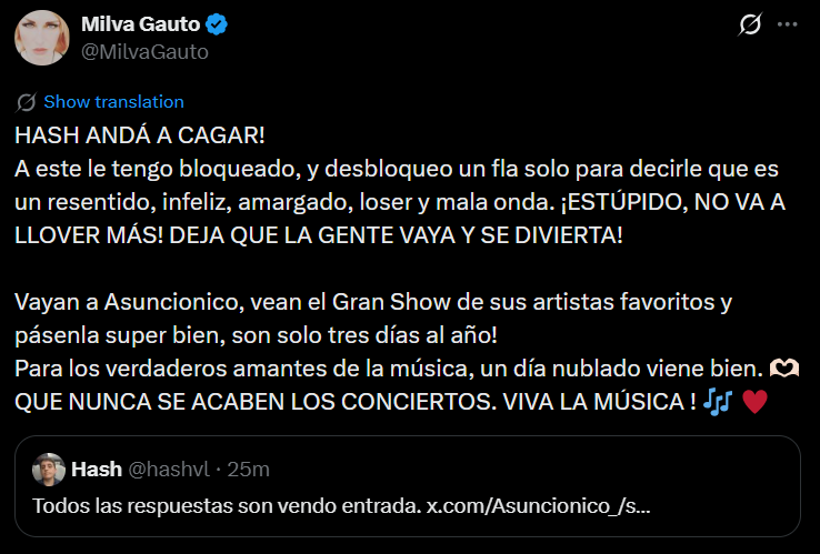 Me preocupa la estabilidad mental de esta señora.
