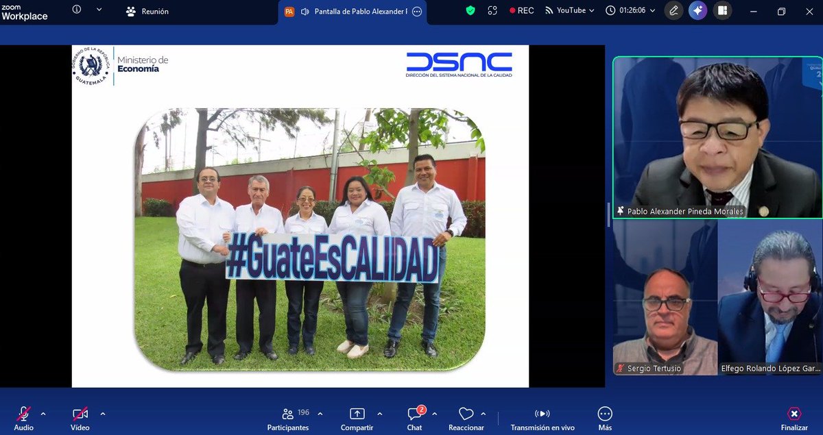 sncalidad's tweet photo. Con 235 representantes de distintos sectores del país @sncalidad @mineco inaugura el Quality Summit 2026 "El próximo escenario de la Calidad" con el Panel denominado “Talento humano: elemento fundamental para la innovación, la productividad y la sostenibilidad organizacional” https://t.co/qX5sNg7ud9