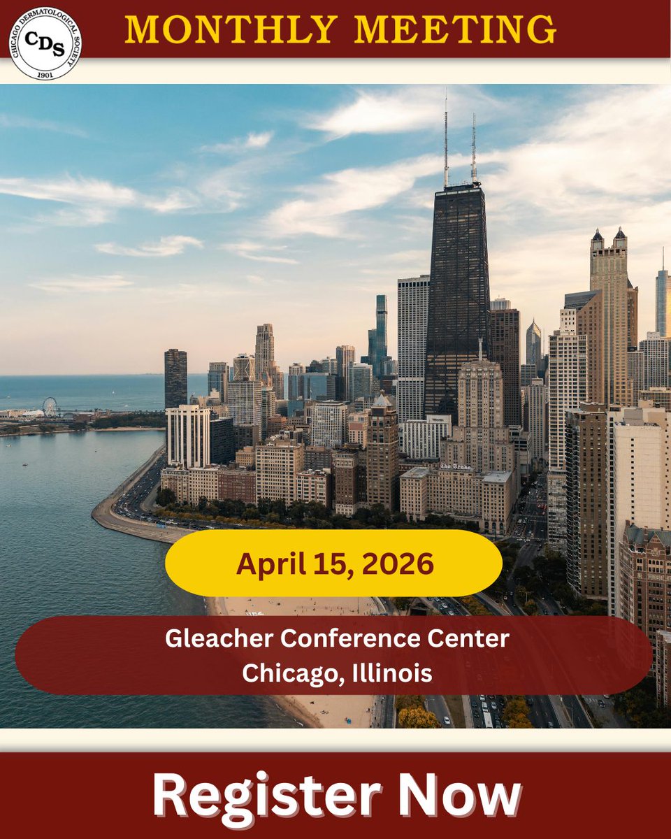CDS1901's tweet photo. Be sure to catch the upcoming CDS Monthly Meeting on April 15! Next month's program features Dr. Anne Louise Marano, MD as our invited guest lecturer for the day.

Secure your spot now: https://t.co/EMOfkW6zAE https://t.co/UIBEhJFdxO