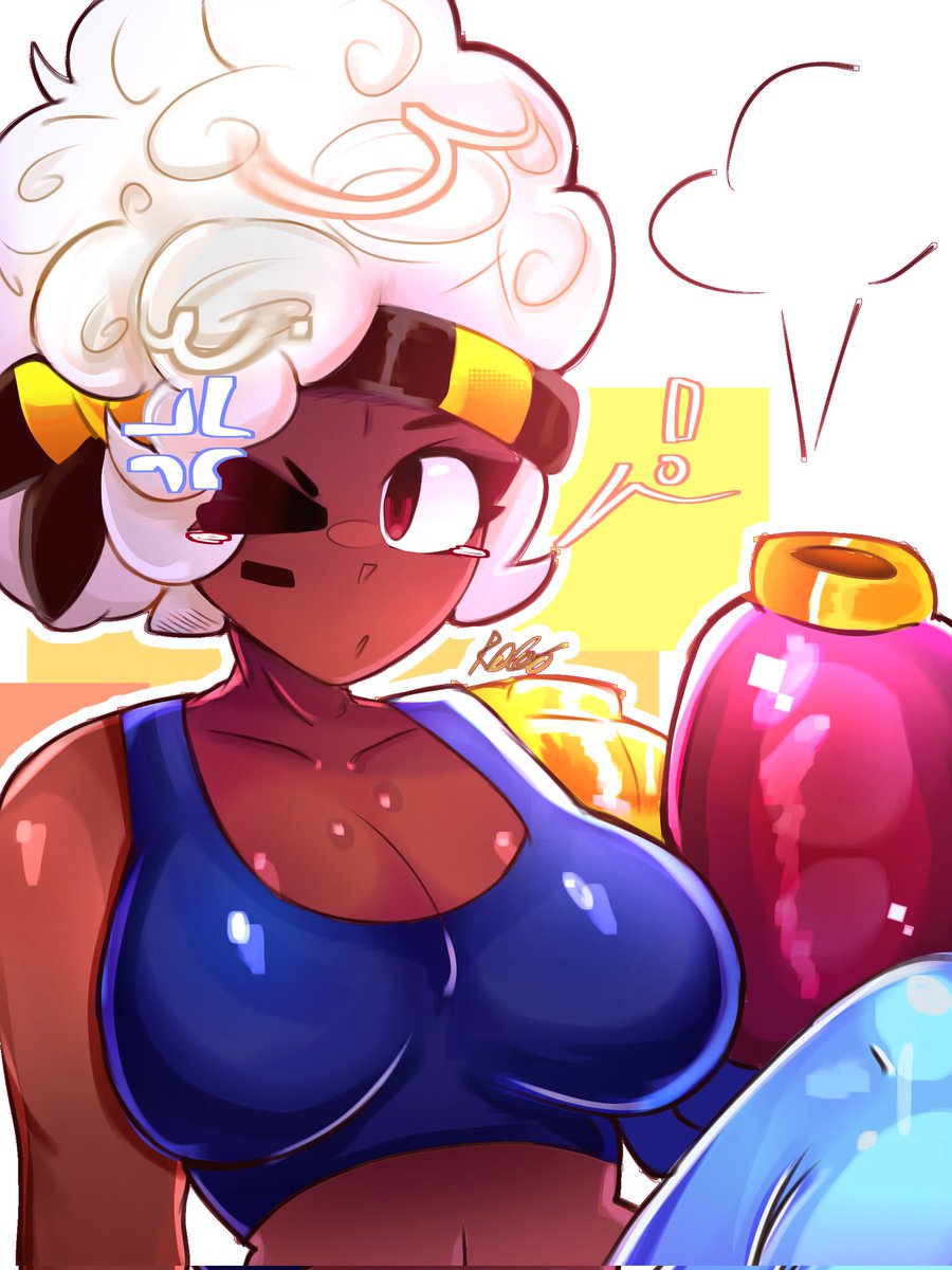RoboRandomDude's tweet photo. She's so fun to draw
#BrawlStarsMaisie #BrawlStars #BrawlStarsArt https://t.co/49d1UHIz1d