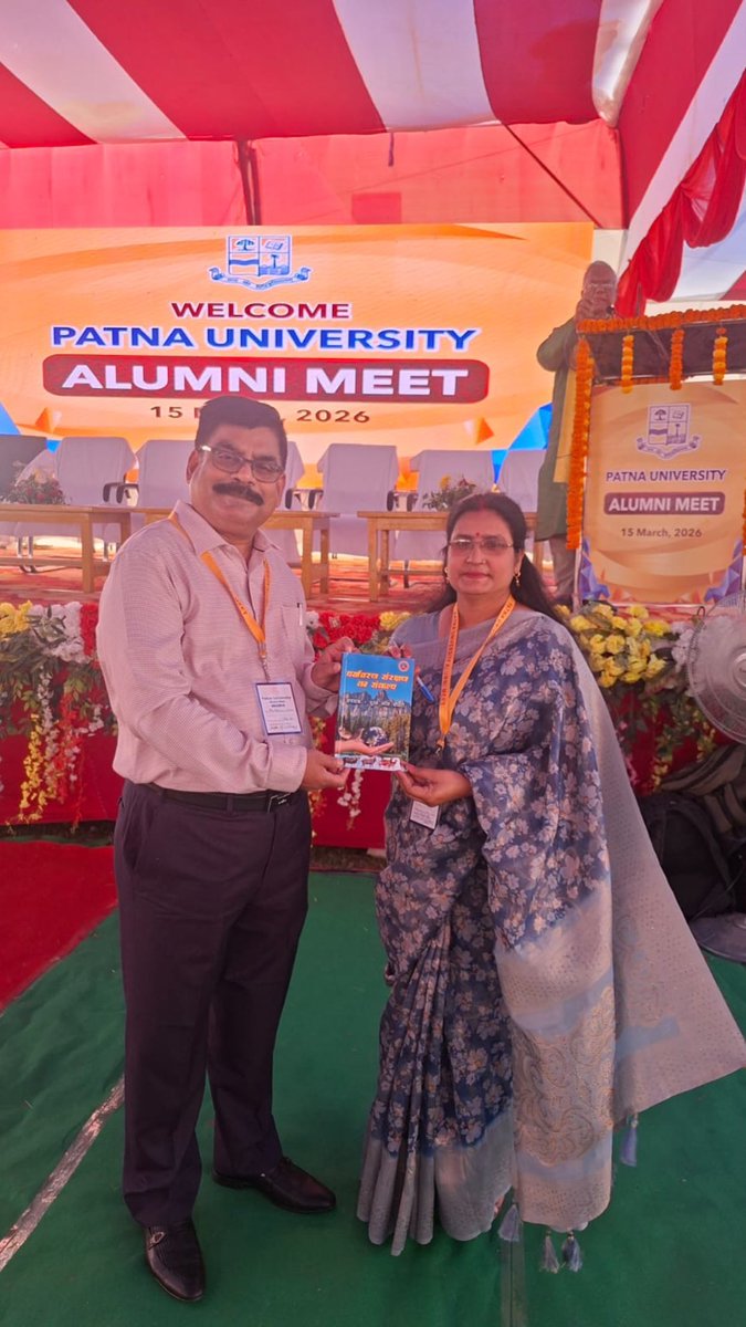 MdMoeezuddin's tweet photo. 🌿 “Returning to one’s university is like returning to a part of oneself that time can never erase.” 🌿
The Patna University Alumni Meet 2026 gave me that beautiful opportunity. https://t.co/xGLDndZBl4