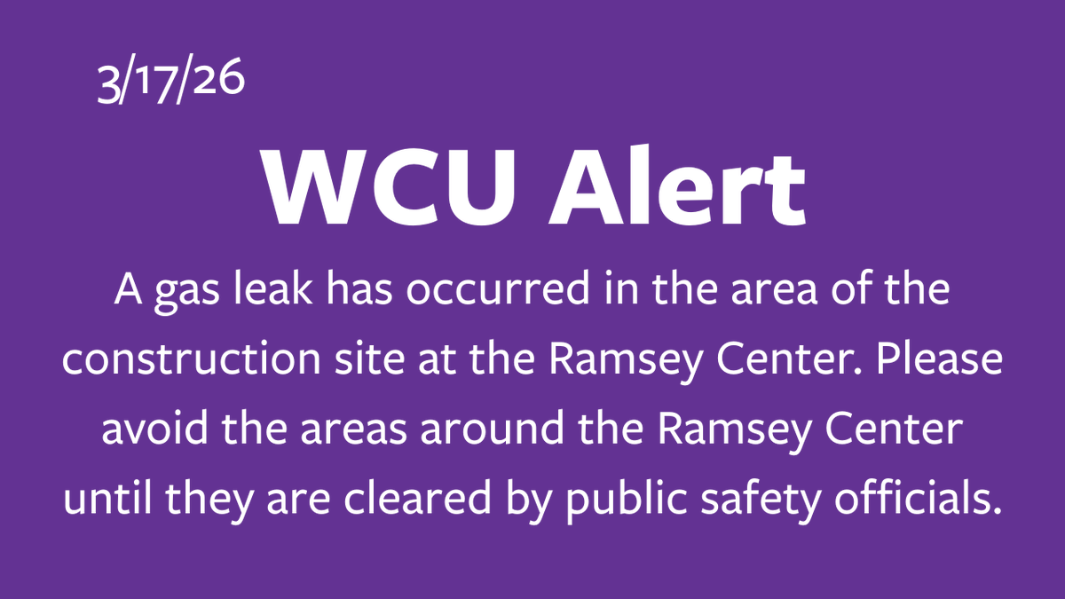 Western Carolina University tweet media