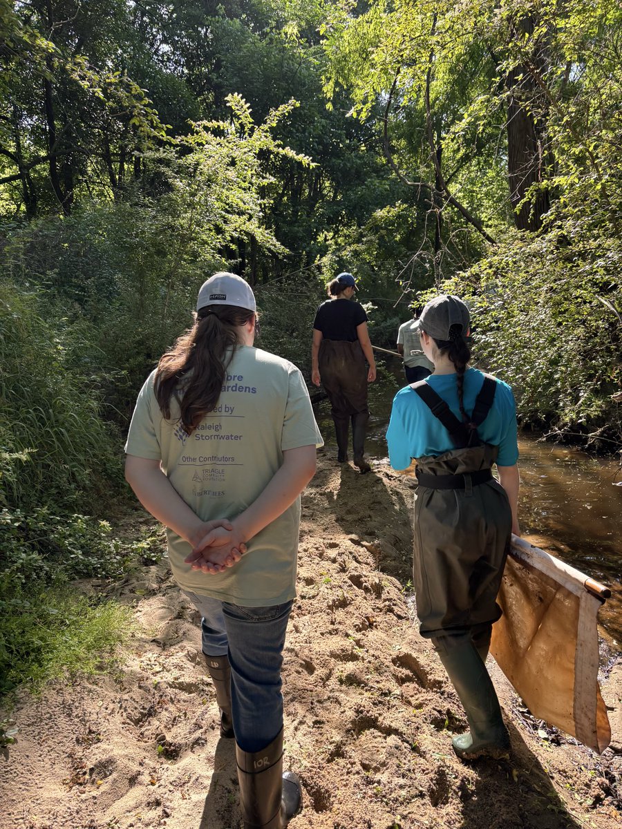 Raleigh_Water's tweet image. Want to discover the nature around you? 🌳 Sign up for our creek walk tomorrow evening! We will get up close and personal with the waters and critters that flow through our creeks. 🩵 Register here ➡️ publicinput.com/CN0428

#Raleigh #water #creekweek