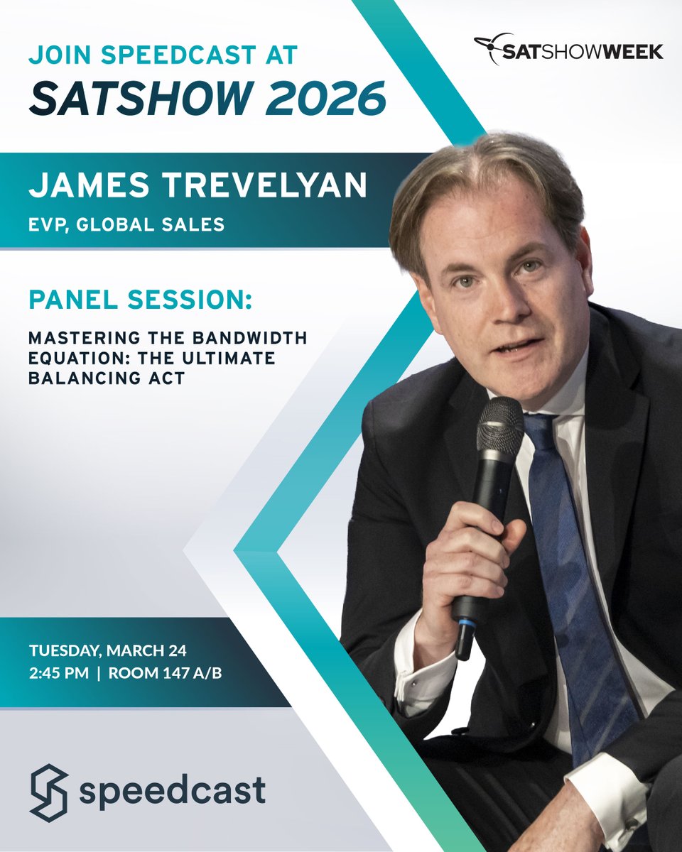 Speedcast tweet media