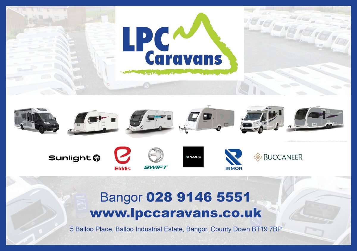 🚐 Looking for your next caravan or motorhome?
At LPC Caravans, Bangor they stock leading brands including Sunlight, Elddis, Swift, Xplore, Rimor &amp; Buccaneer.
Quality. Choice. Trusted local service.
📍 Balloo Industrial Estate, Bangor
📞 028 9146 5551
🌐 lpccaravans.co.uk