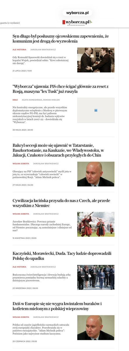 mmagierowski's tweet photo. Rosja już tu jest. W pewnej gazecie. https://t.co/AWfiPebftX