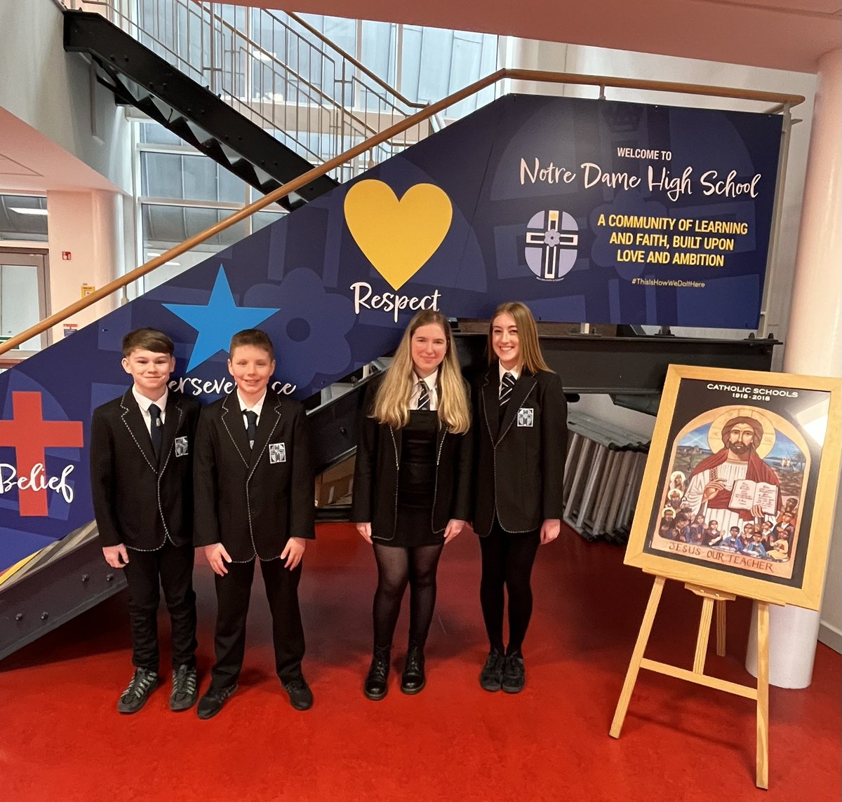 Notre Dame HS, Greenock tweet media