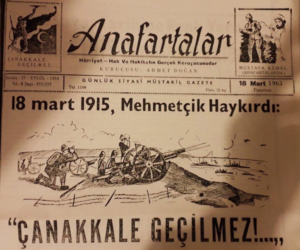 “ÇANAKKALE GEÇİLMEZ.”
#18MartÇanakkaleZaferi #18MartŞehitlerGünü