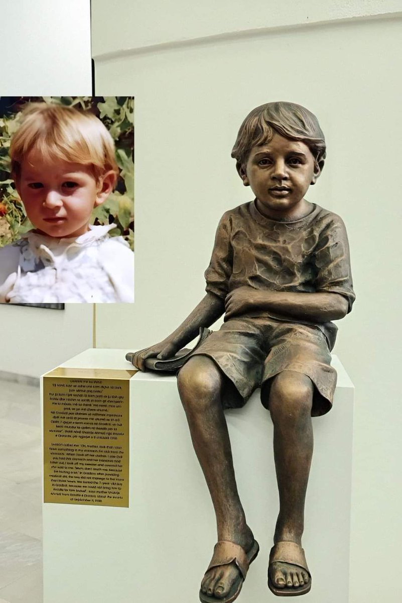 Remembering the 1,432 children murdered by your GOVERNMENT and with your blessing. Also remembering the Banja terror attack and the thousands of murdered people who were driven to Serbia, no one knows where they are buried except you.   
Leo, 7, murdered by your soldiers.