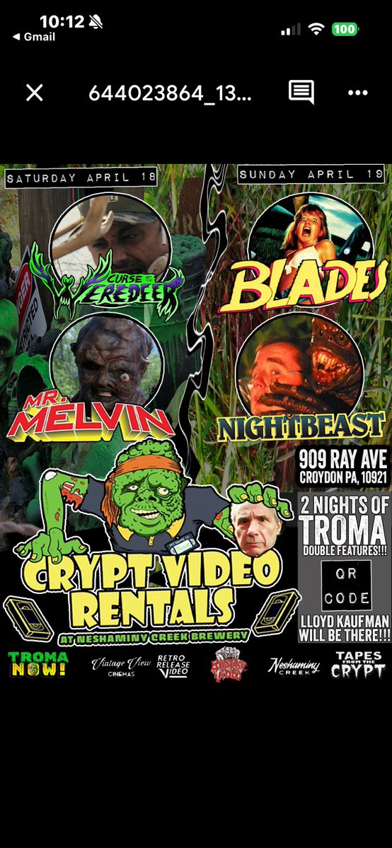Lloyd Kaufman tweet media