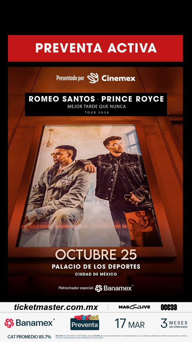 Prince Royce tweet media