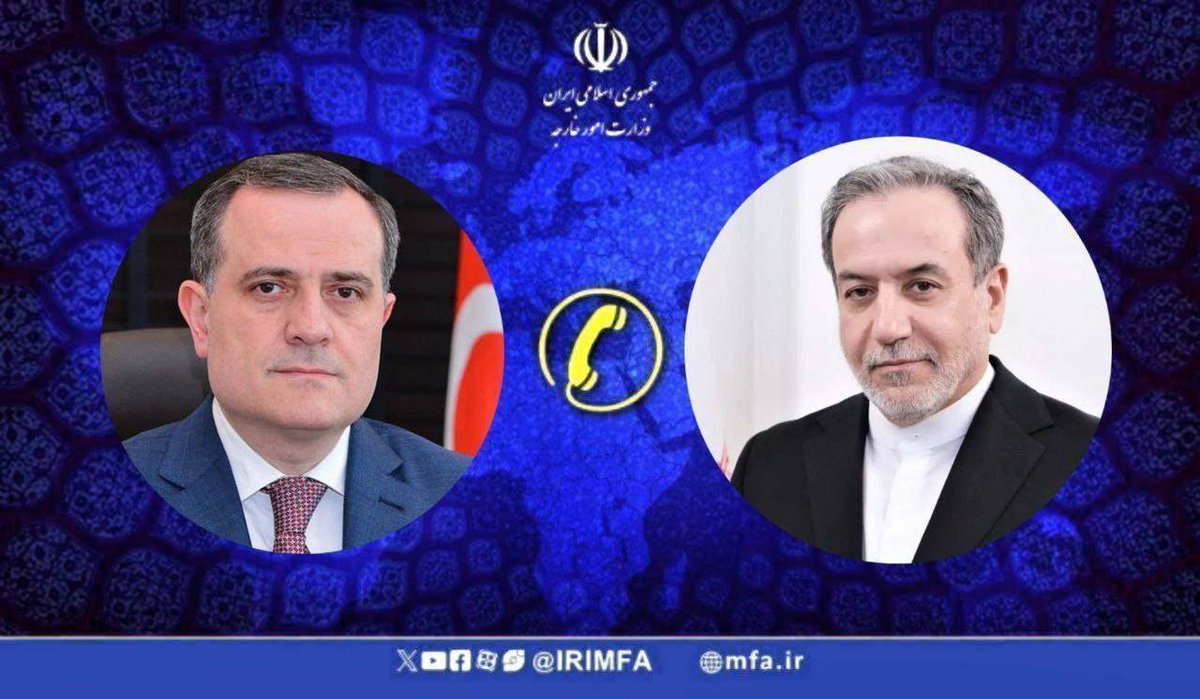 iribnews_irib's tweet image. 🚨A firm message from Iran’s FM Abbas @araghchi  in a phone call with his Azerbaijani counterpart:
'Any country that allows the United States or Israel to use its territory to launch attacks against Iran will be considered a legitimate #target by Iran.'