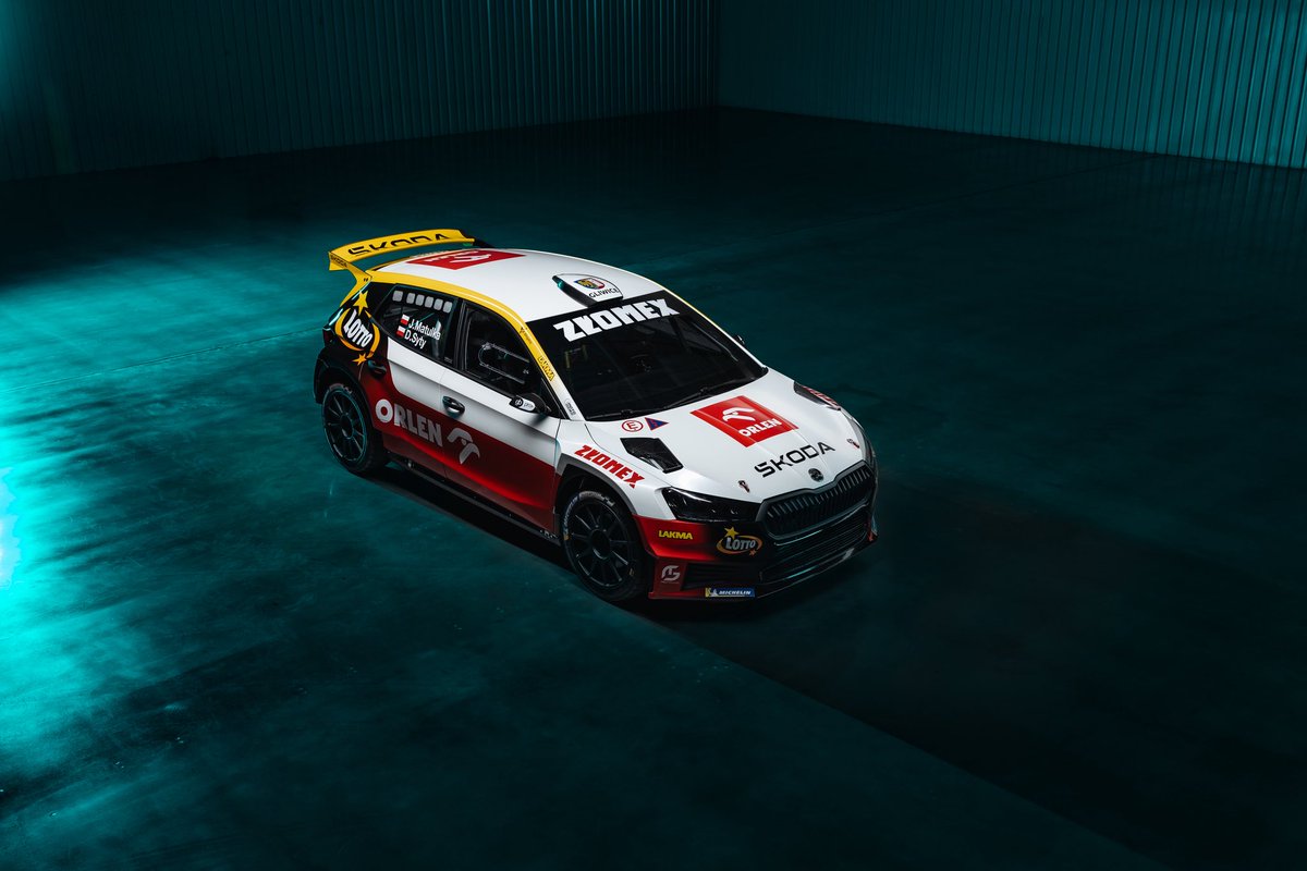 jakub_matulka's tweet photo. The new season on the @FIAERC stages kicks off with strong support. 💪 We’re going together with @TeamORLEN! 🤝 https://t.co/lCMMAxm2AX