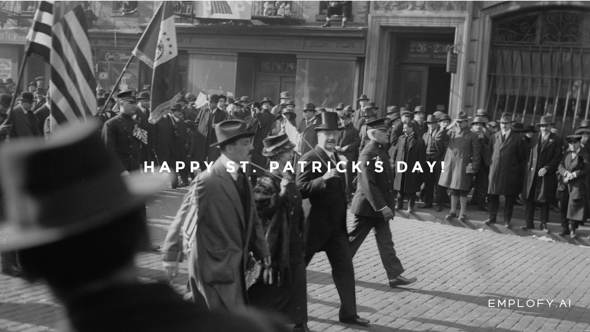 emplofy's tweet photo. Happy St. Patrick’s Day from https://t.co/oA3g6OWXd7.
May clarity guide your career decisions and bring the right opportunities your way.
#StPatricksDay #PatrickDay #emplofy #emplofyai #JobSearch #CareerClarity #Hiring #Careers #ProfessionalGrowth #JobMarket https://t.co/tHRpzaQY0R