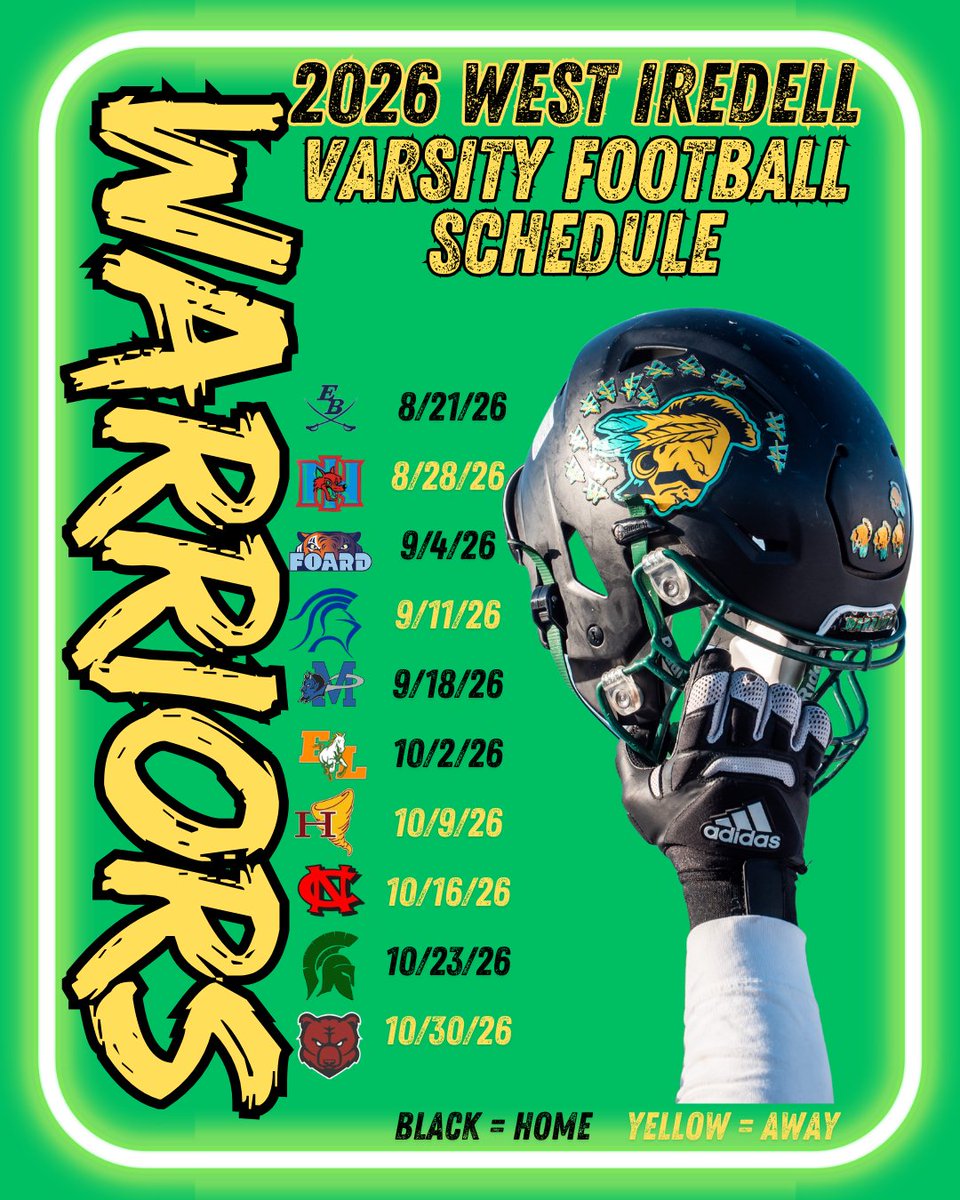 West Iredell High School Football tweet media