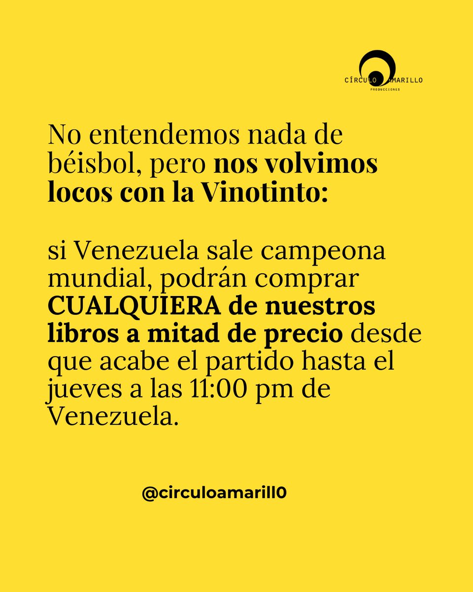 Círculo Amarillo | Talleres y libros tweet media