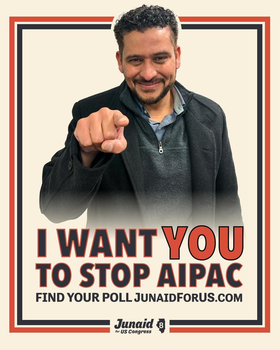 Junaid For Congress (IL-08) tweet media