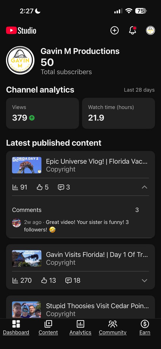 Gavin M Productions tweet media