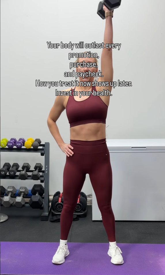 Your body is not replaceable.

It's NOT punishment.
It’s an INVESTMENT in your future self.

If you’re ready to start taking that seriously,
message me COACHING
instagram.com/reel/DUjJTeDku…