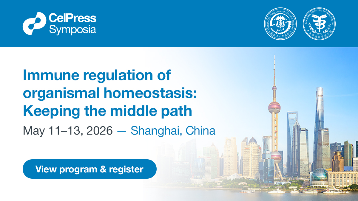 Cell Press Events tweet media