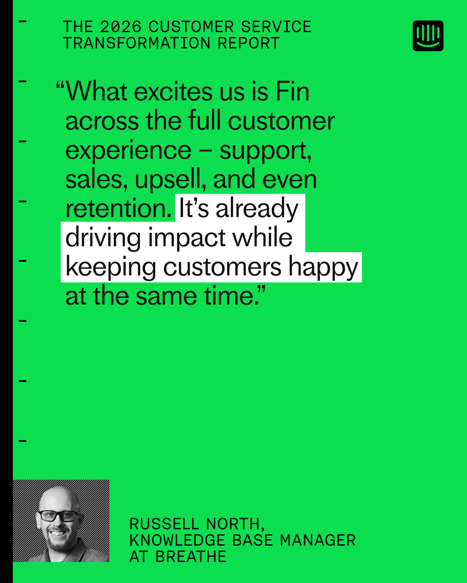 Intercom tweet media