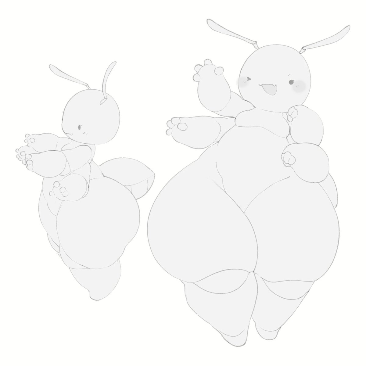 白色史萊姆🔞(Commissions closed) tweet media