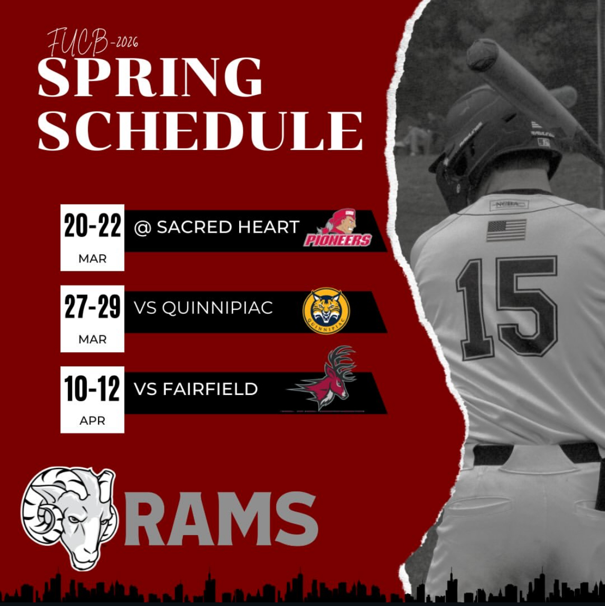 Fordham Club Baseball tweet media