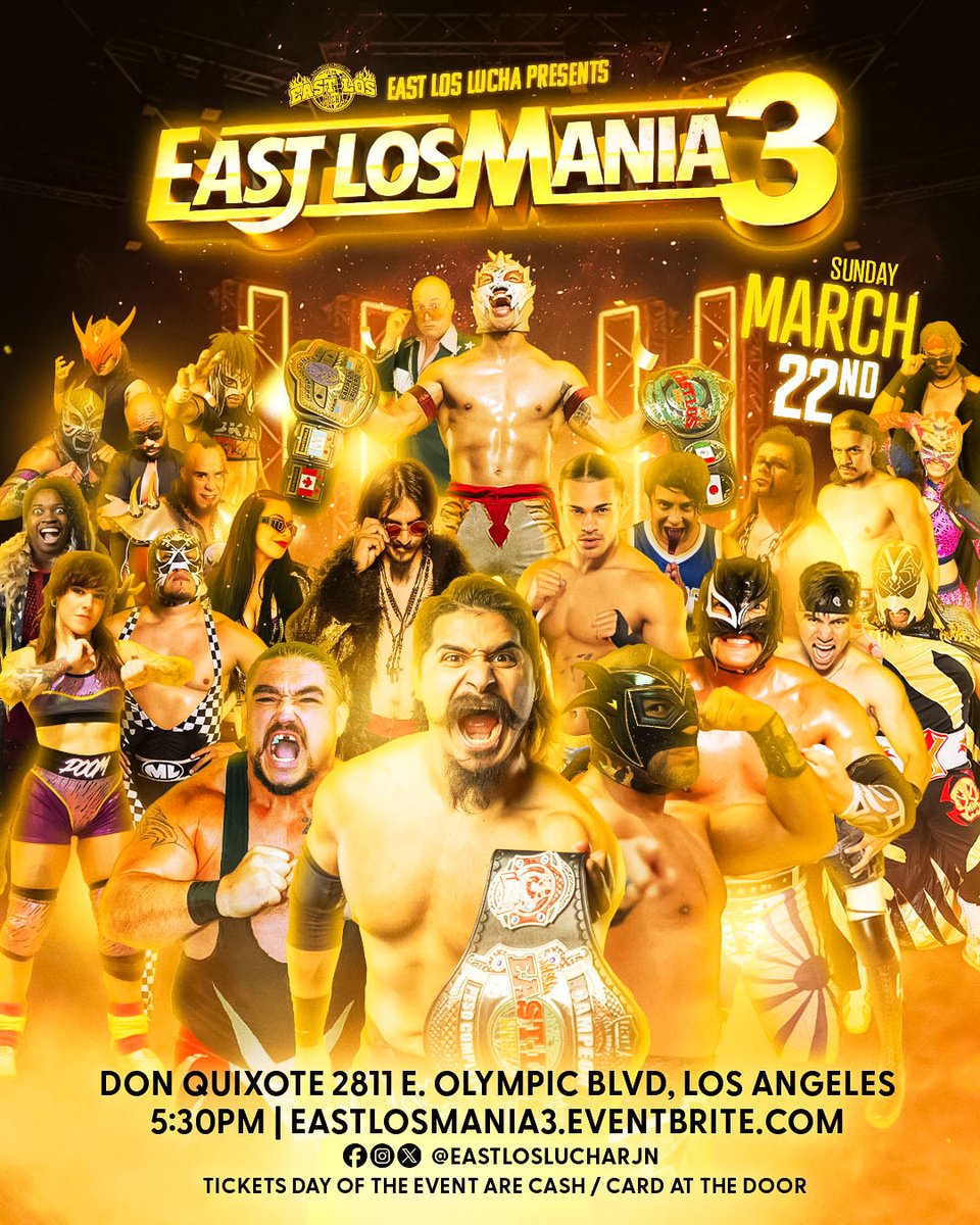 East Los Lucha tweet media