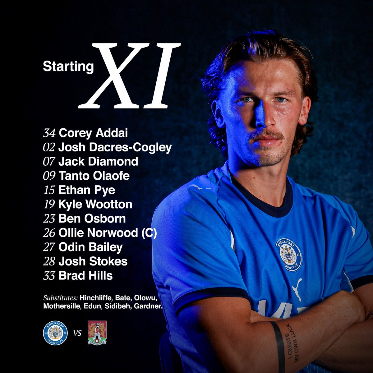 Stockport County tweet media