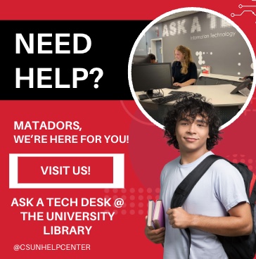 CSUN IT Help Center tweet media
