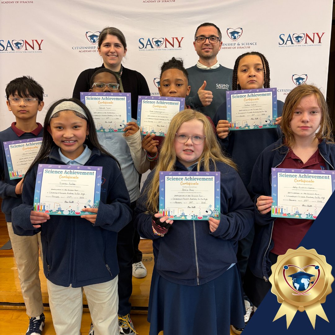 Citizenship & Science Academy of Syracuse tweet media