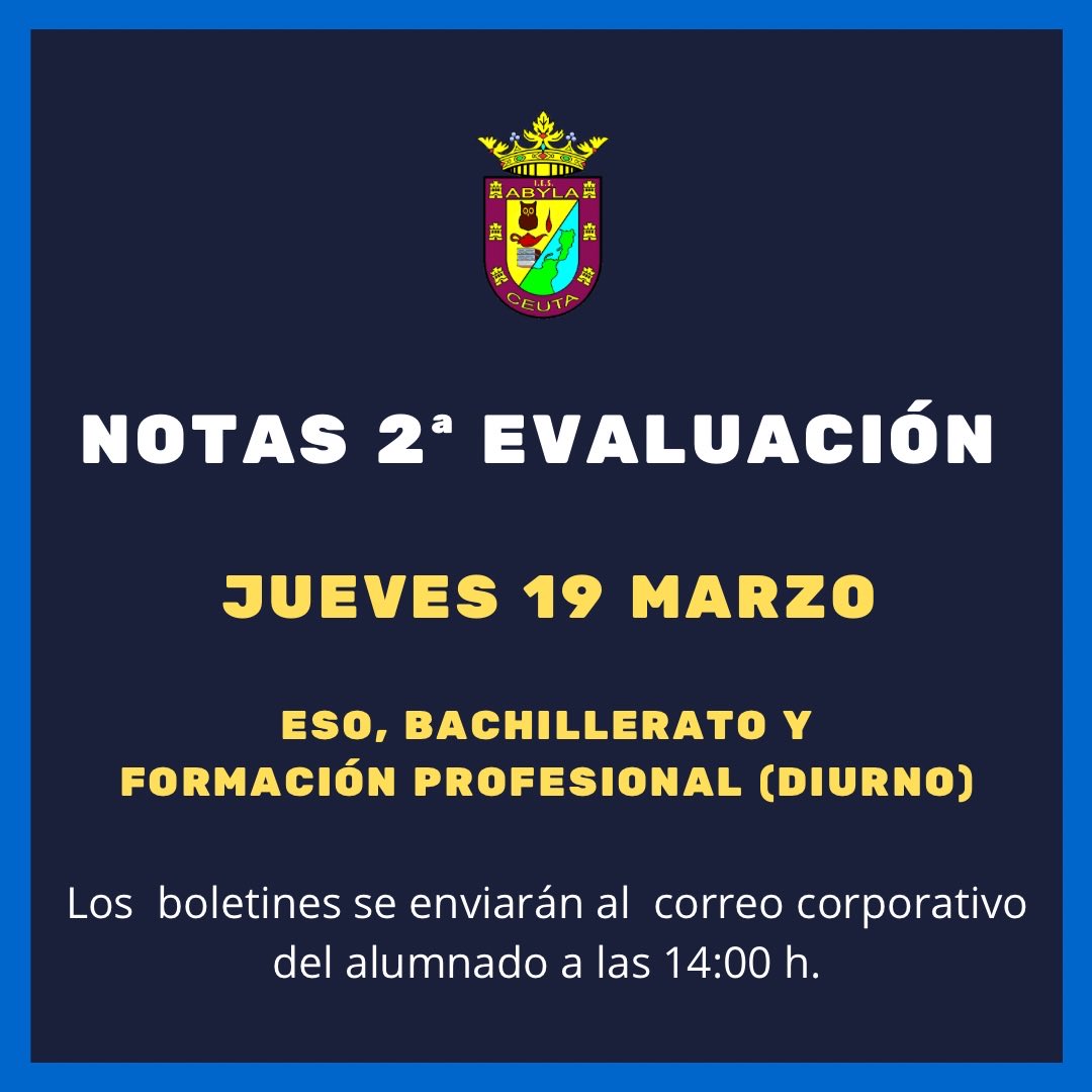 IES Abyla (Oficial) tweet media