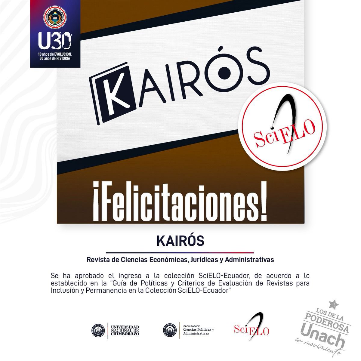 KairosUnach's tweet photo. #KAIRÓS & #Scielo https://t.co/Kc2qfvaTWe