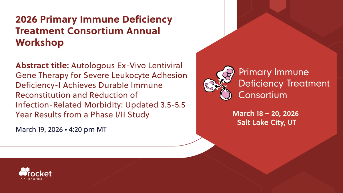 Rocket Pharmaceuticals tweet media