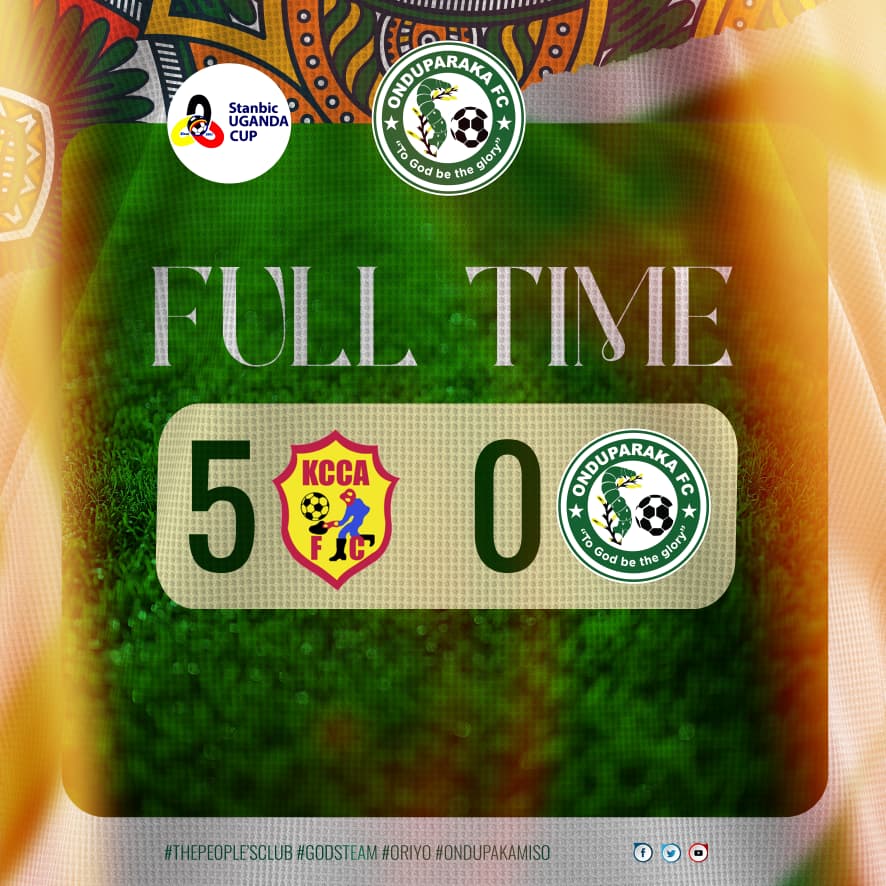 A tough night as we bow out of the Stanbic Uganda Cup.

#AMAONDUPARAKA