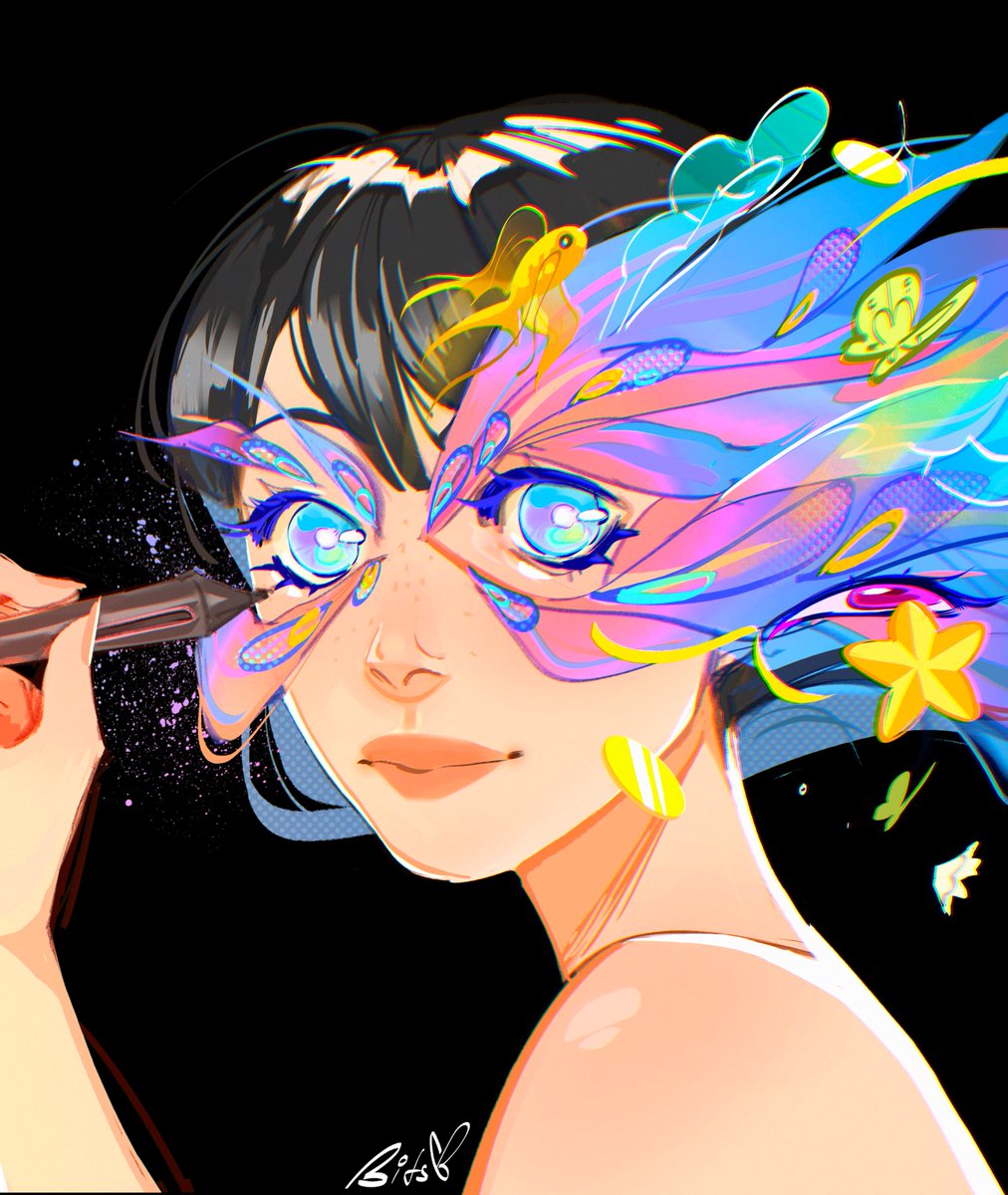 Bits (Pink Through the Night on WEBTOON ORIGINALS) tweet media