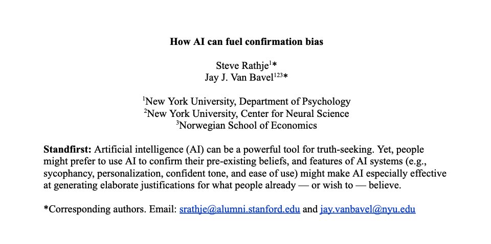 Jay Van Bavel, PhD tweet media