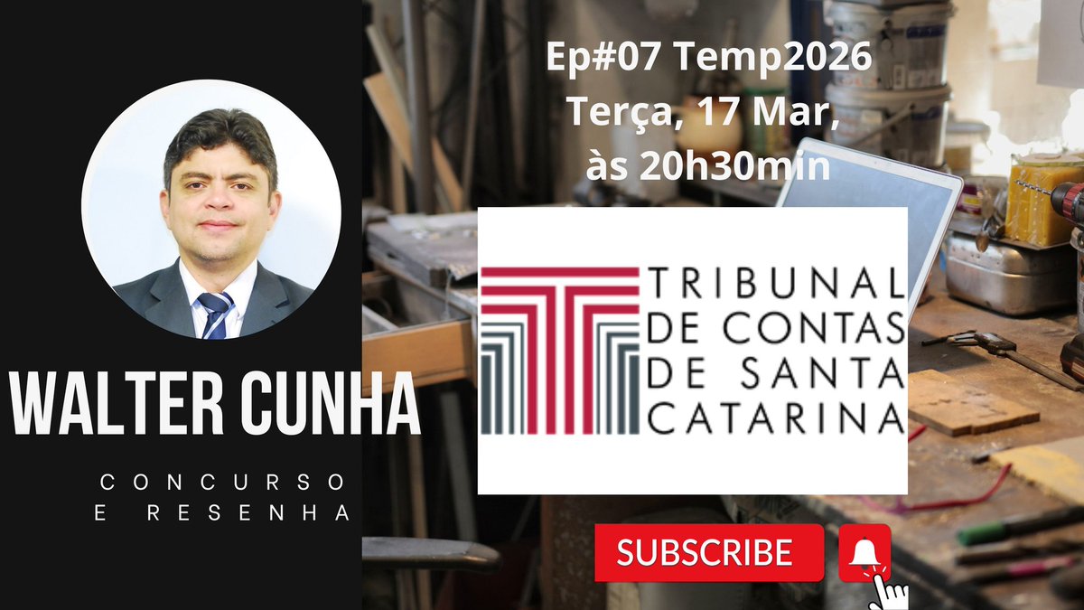 TImasters's tweet photo. Concurso e Resenha Ep#07 Temp2026 - Temas Quentes da Ementa do TCE-SC 2026 https://t.co/5siUTu0CWk https://t.co/ewYMI2LDGm